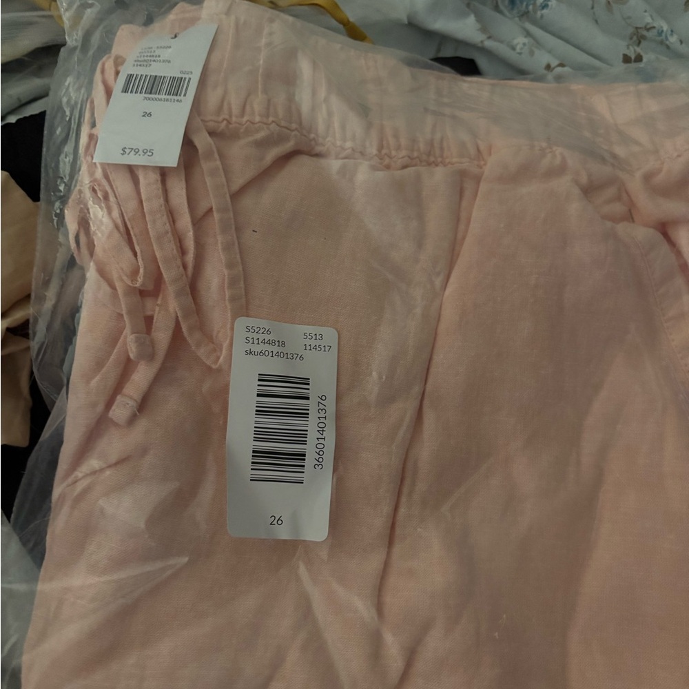 Lane Bryant Peach Wide Leg Pants - Picture 4 of 4